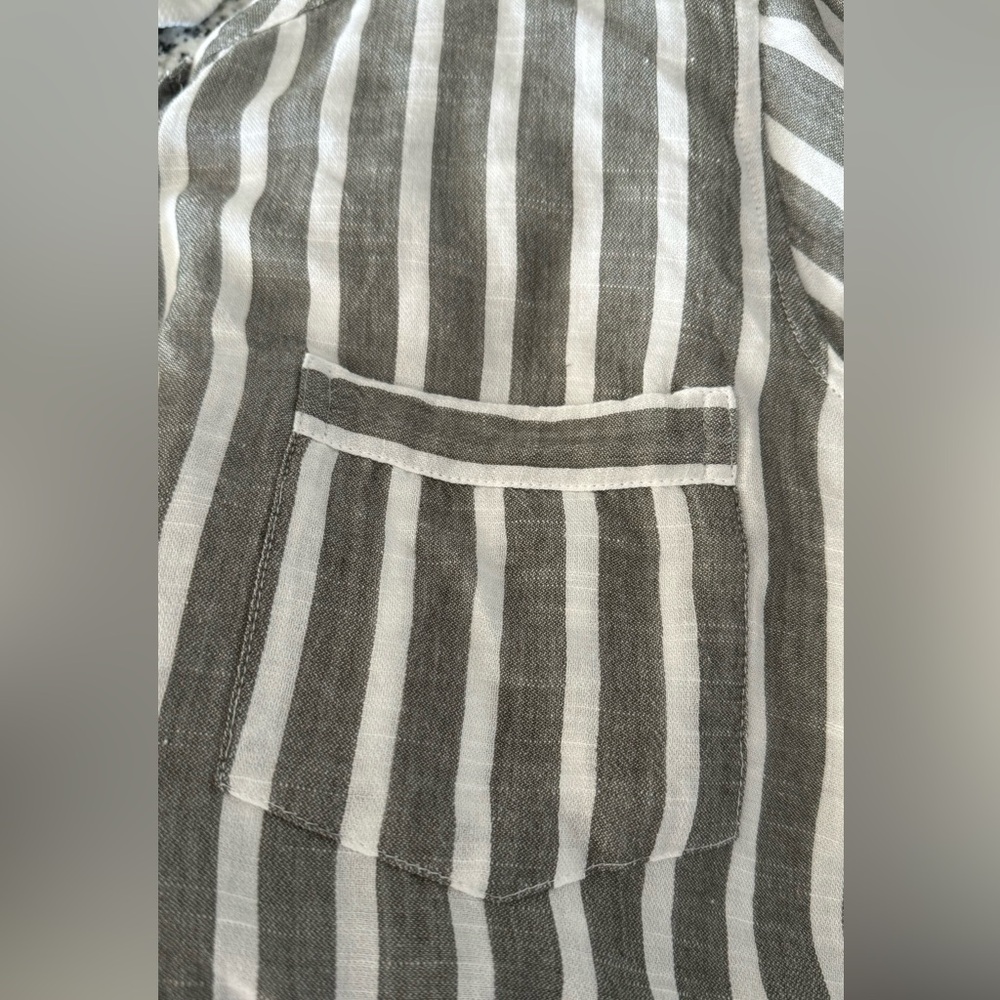 Lucky Brand Top Striped Long Sleeve - Picture 9 of 9